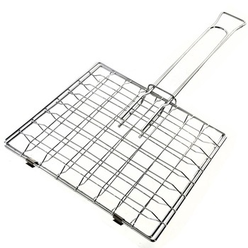 Gratar iMK, Din otel inoxidabil, Material rezistent, Design modern, 47 cm Gratar iMK, Din otel inoxidabil, Material rezistent, Design modern, 47 cm