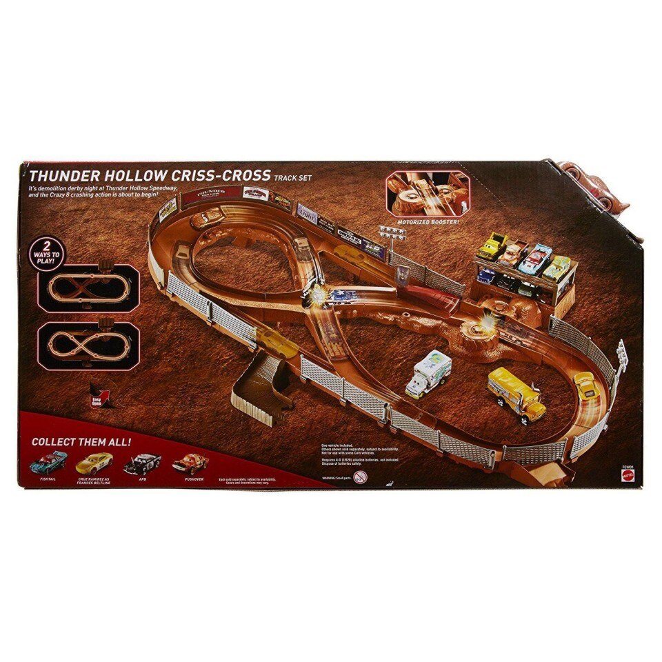 Set de joaca Thunder Hollow Criss-Cross Cars