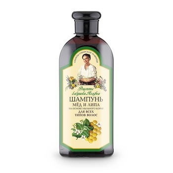 Sampon nutritiv cu extract de tei pentru toate tipurile de par, Retetele bunicii Agafia, 350 ml Sampon nutritiv cu extract de tei pentru toate tipurile de par, Retetele bunicii Agafia, 350 ml