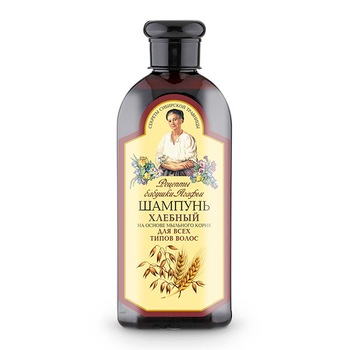 Sampon regenerant cu cereale pentru toate tipurile de par, Retetele bunicii Agafia, 350 ml Sampon regenerant cu cereale pentru toate tipurile de par, Retetele bunicii Agafia, 350 ml