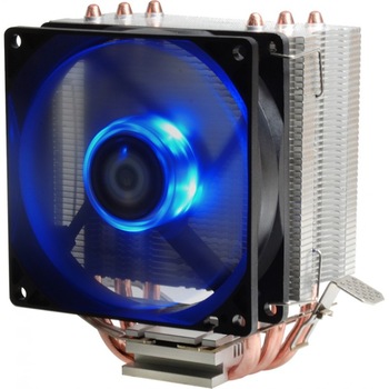 Cooler procesor ID-Cooling SE-903 Blue LED, 3 heatpipe-uri direct touch, 6mm Cooler procesor ID-Cooling SE-903 Blue LED, 3 heatpipe-uri direct touch, 6mm