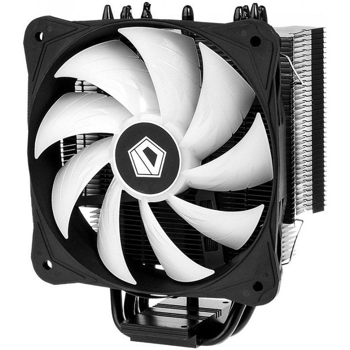Cooler procesor ID-Cooling SE-214 RGB, 4 heatpipe-uri direct touch, 6mm