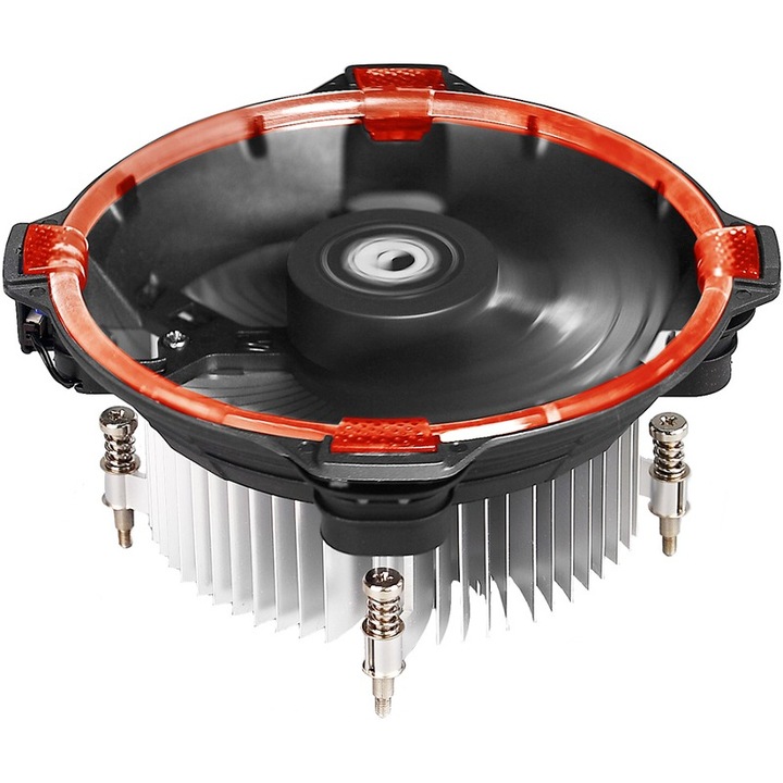 Cooler procesor ID-Cooling DK-03 Halo Intel Red, 100W TDP