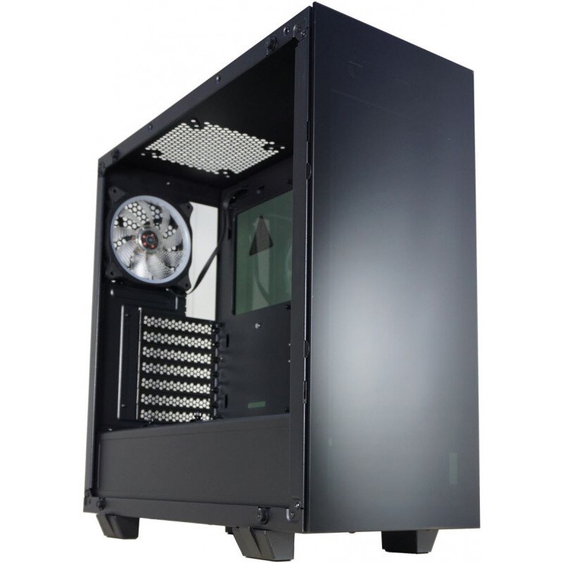 Carcasa Inaza Drone Black, Mid Tower, fara sursa