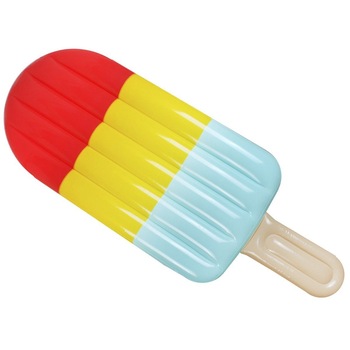 Saltea gonflabila Bestway, 180 x 80 cm, in forma de Inghetata, pentru piscina sau plaja, cu kit de reparatie cadou Saltea gonflabila Bestway, 180 x 80 cm, in forma de Inghetata, pentru piscina sau plaja, cu kit de reparatie cadou