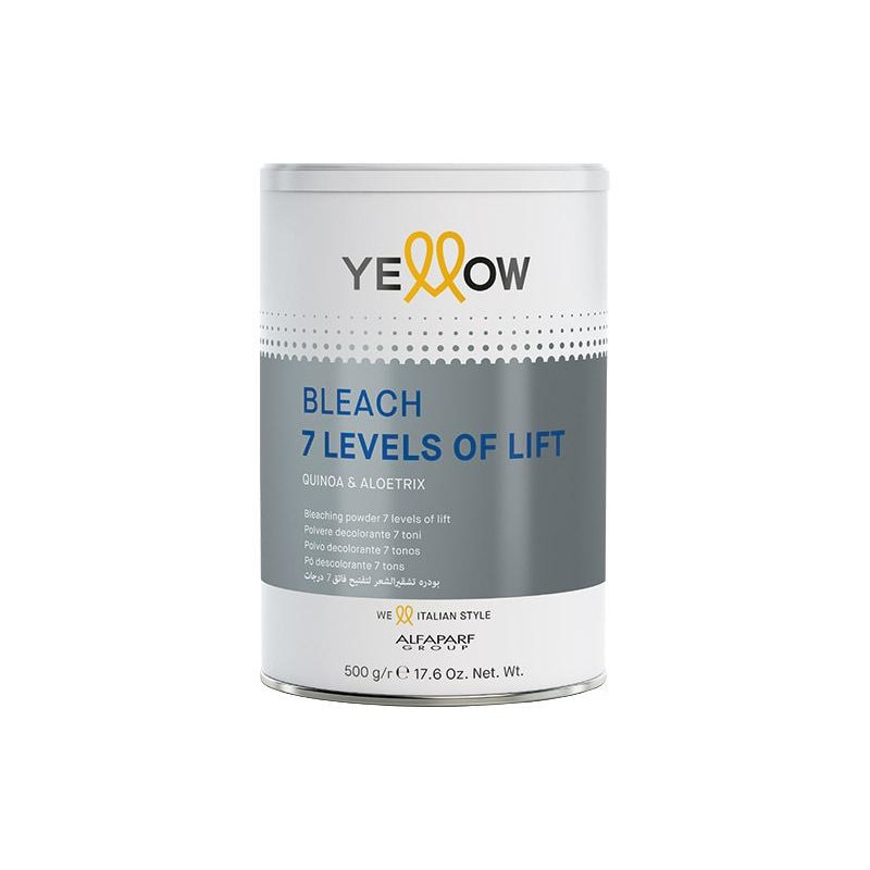 Pudra decoloranta alba Yellow 7 tonuri 500g