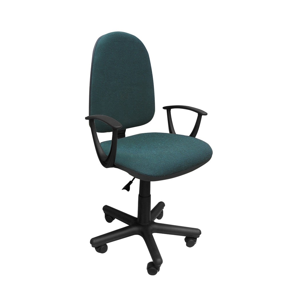 Scaun de birou PRESTIGE II GTP, Negru-verde stofa cagliari