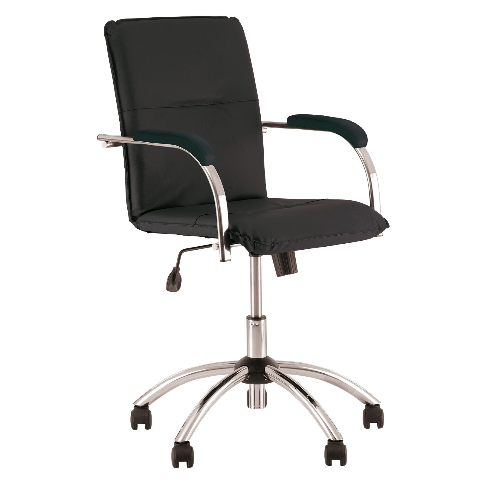 Scaun de birou SAMBA GTP Soft, Negru piele ecologica