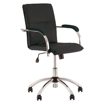 Scaun de birou SAMBA GTP Soft, Negru piele ecologica Scaun de birou SAMBA GTP Soft, Negru piele ecologica