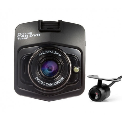 Mini camera patrata cu filmare full HD si camera fata-spate