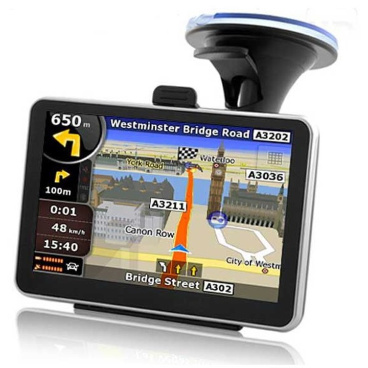 MEDIATEK MK-777 Navigációs rendszer, 7 hüvelykes FMHD, 800 MHz