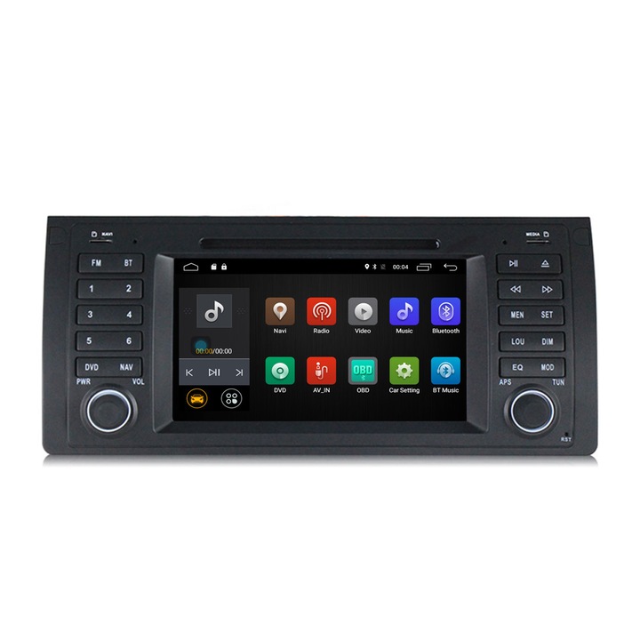 Multimédiás navigációs mekede E39 / X5-höz 2GB/16GB Android Bluetooth-al