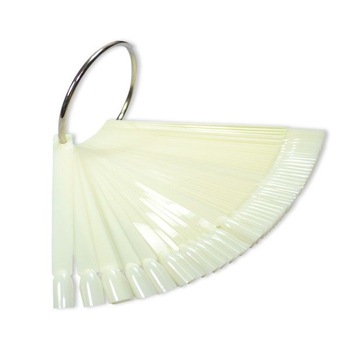 Paletar culori tip Evantai 50 pozitii, alb Paletar culori tip Evantai 50 pozitii, alb