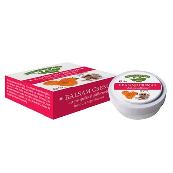 Balsam crema cu propolis si galbenele 15 g Balsam crema cu propolis si galbenele 15 g