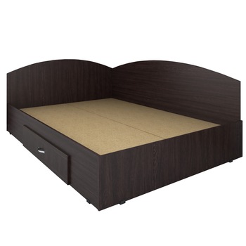 Pat pe Colt Marcel Prod, 125x204x80cm, Wenge Pat pe Colt Marcel Prod, 125x204x80cm, Wenge