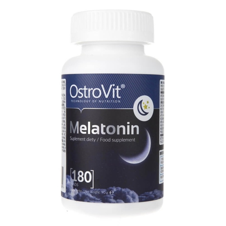 Étrend-kiegészítők Melatonin, OstroVit, 180 tabletta