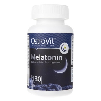 Suplimente nutritive Melatonina, OstroVit, 180 de tablete Suplimente nutritive Melatonina, OstroVit, 180 de tablete