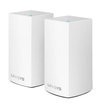 Sistem wireless Linksys Velop Intelligent Mesh, 2 pack, AC 2600 Sistem wireless Linksys Velop Intelligent Mesh, 2 pack, AC 2600