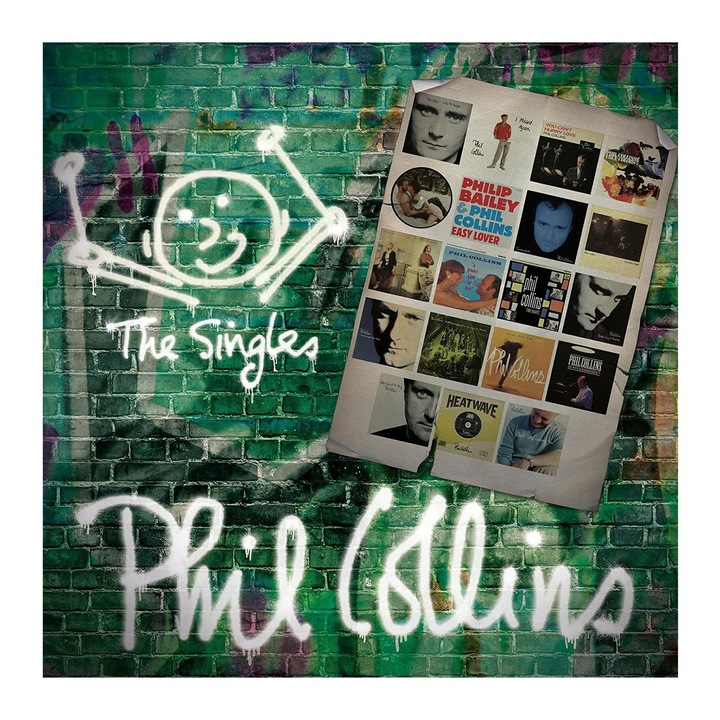 Phil Collins (From Genesis, Brand X)-The Singles-2LP