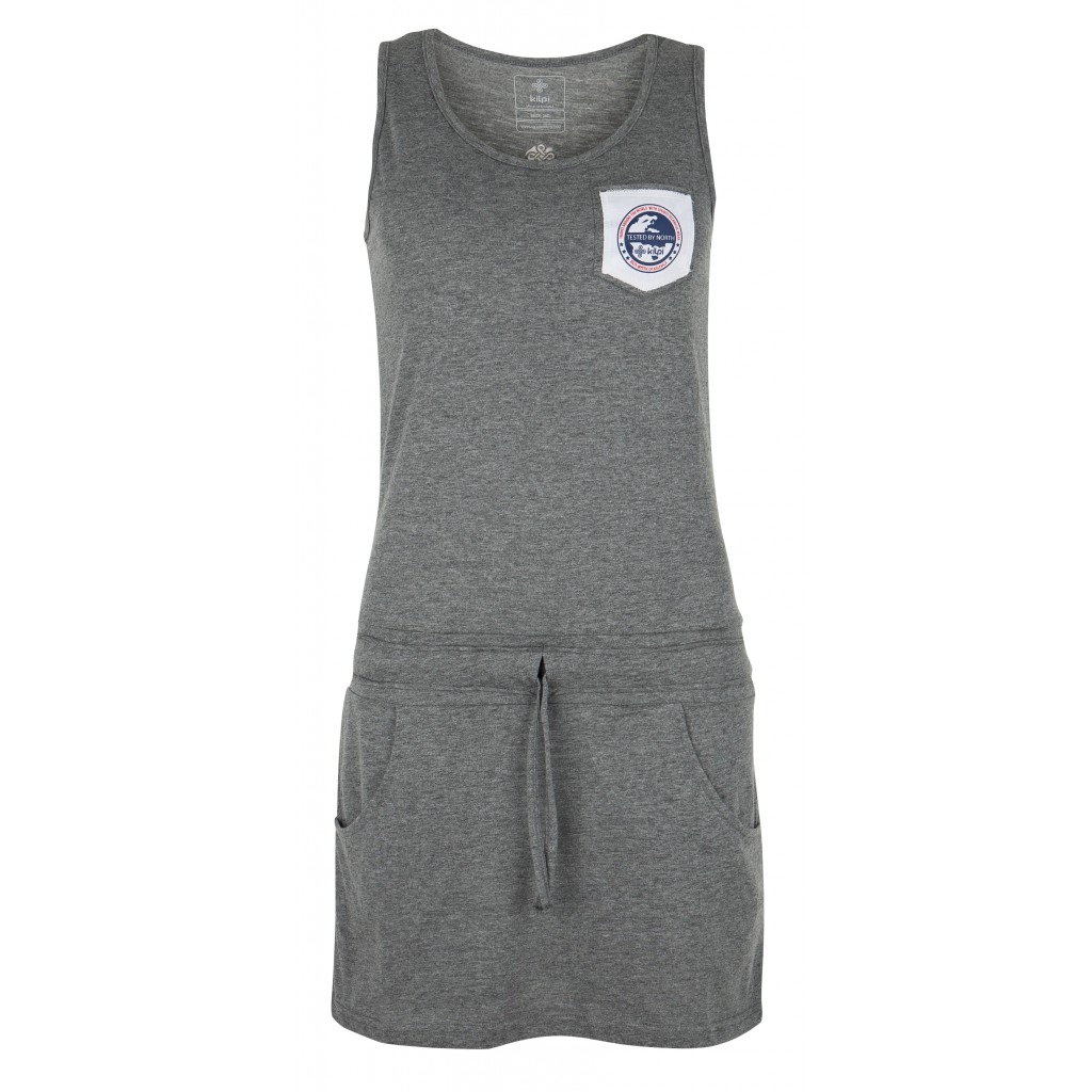 Rochie KILPI Fantasia, Gri melange