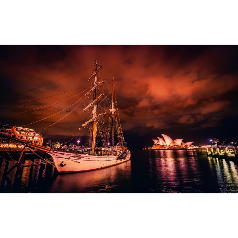 Tablou canvas Portul din Sidney, 60x40 cm