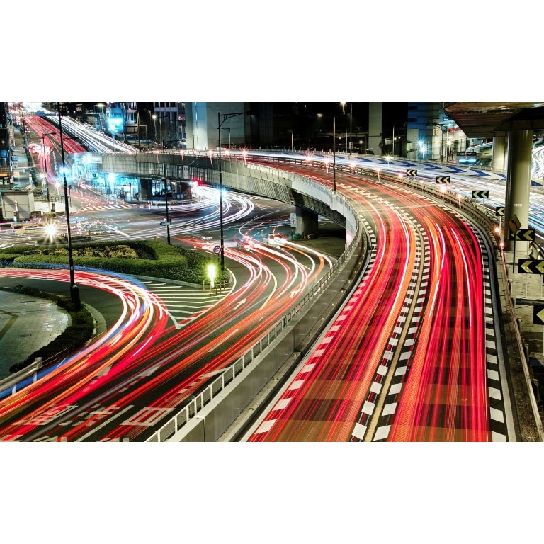 Tablou canvas Culorile traficului, 60x40 cm