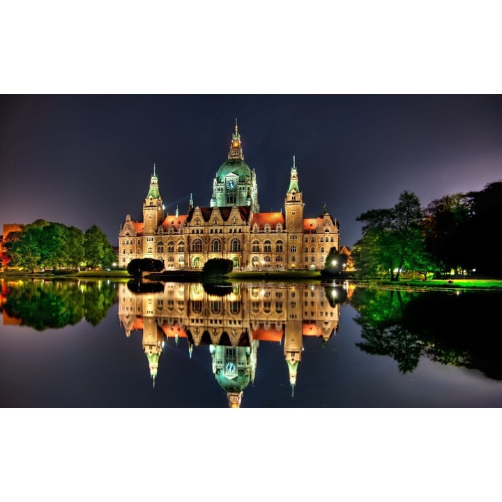 Fototapet autoadeziv Reflectia perfecta, 130x80 cm