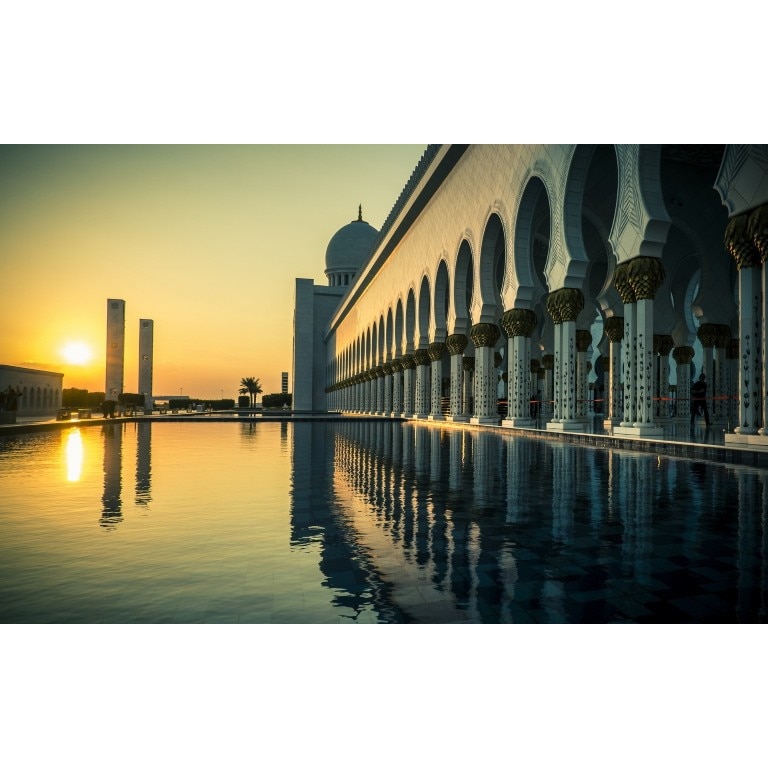 Tablou canvas Taj Mahal din lateral, 60x40 cm