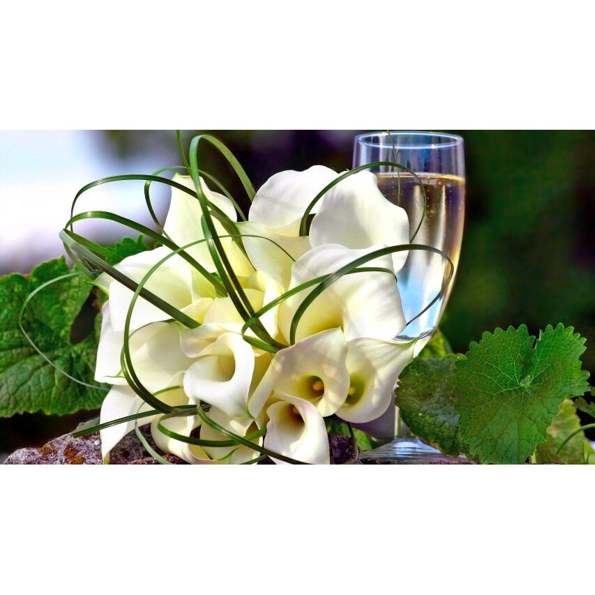 Tablou canvas Flori model 33, 60x40 cm