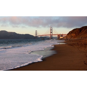 Tablou canvas Plaje cu pod, 50x90 cm Tablou canvas Plaje cu pod, 50x90 cm