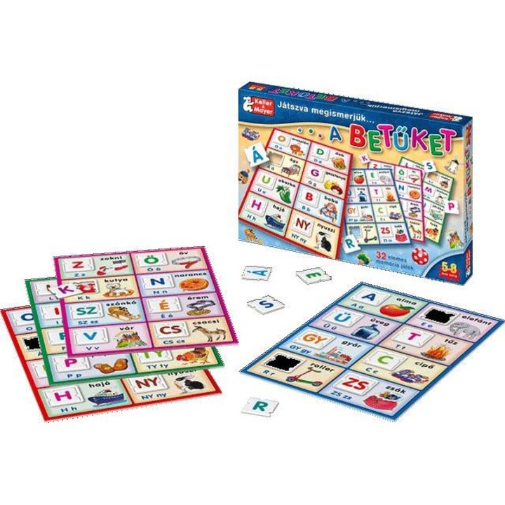 Jucand, invatam literele joc de societate - in limba maghiara