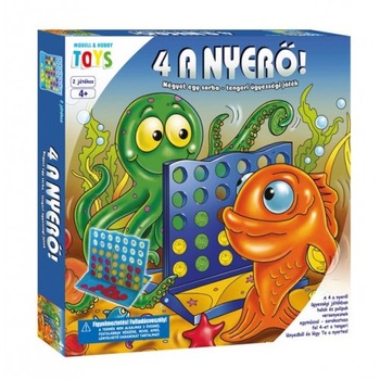 Joc de societate Funville Patru este castigatorul! in limba Maghiara Joc de societate Funville Patru este castigatorul! in limba Maghiara