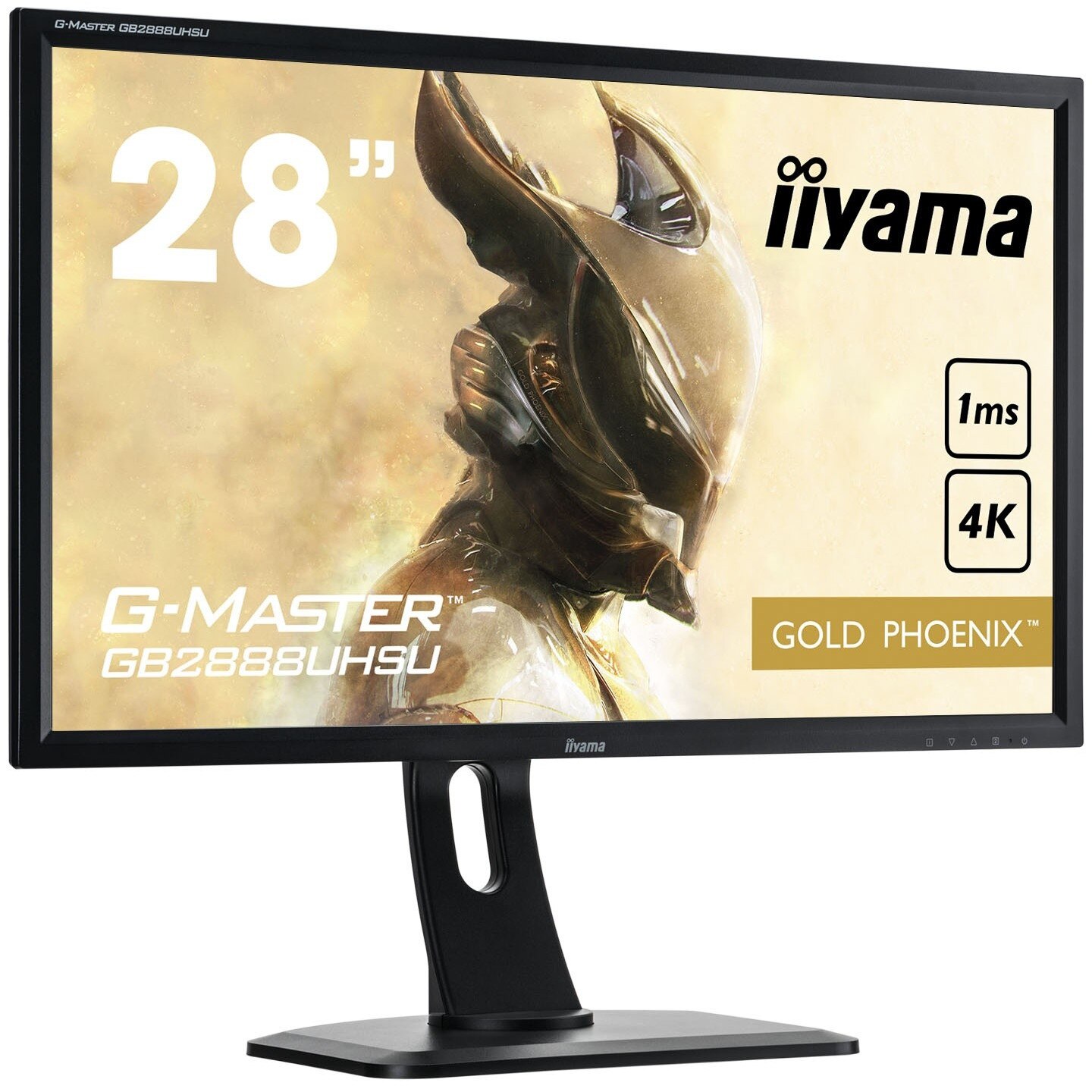 Monitor IIYAMA, G-MASTER GB2888UHSU-B1 GOLD PHOENIX, 1ms, 4K, FreeSync, 28”