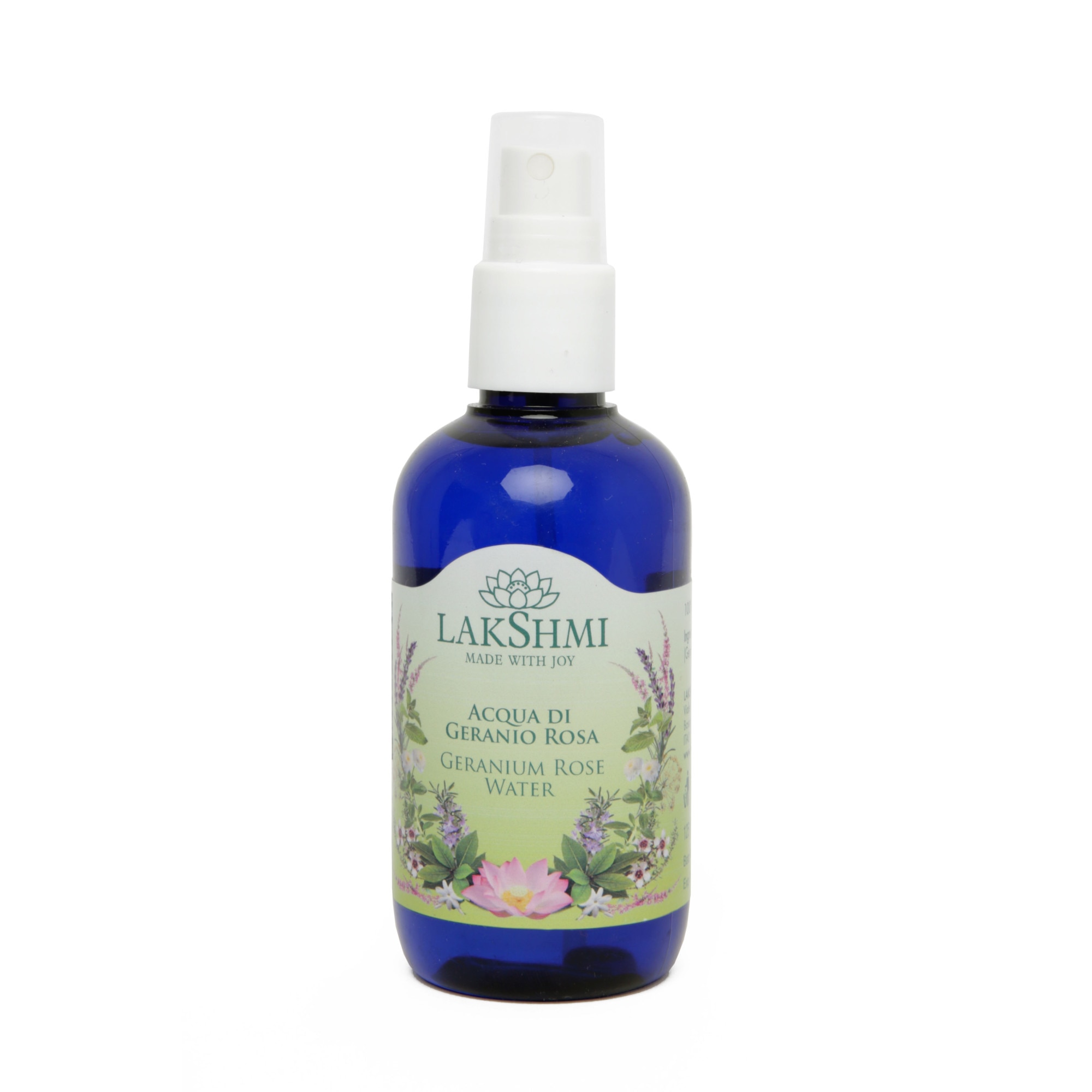 Apa florala de muscata, Lakshmi, 125 ml, hidrosol natural, organic