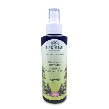 Apa florala de musetel albastru, Lakshmi, 125 ml, hidrosol natural Apa florala de musetel albastru, Lakshmi, 125 ml, hidrosol natural
