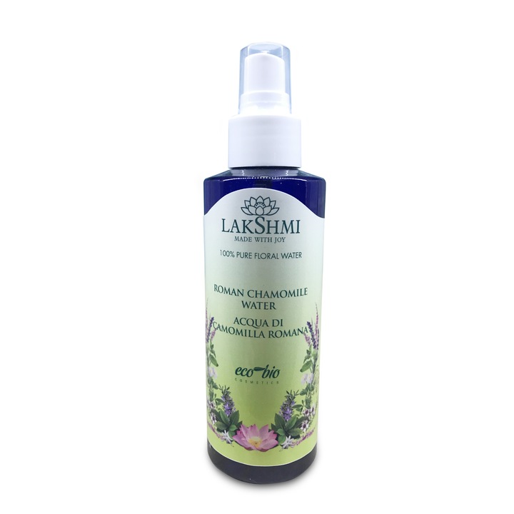 Római kamilla virágvíz, Lakshmi, 125 ml, természetes hidroszol