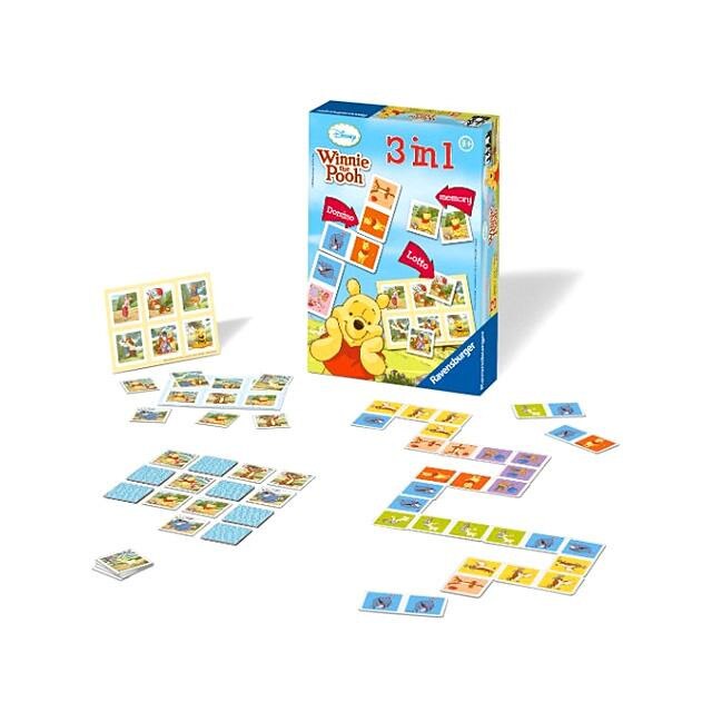 Joc de societate Ravensburger Winnie de pooh 3in1 in limba maghiara