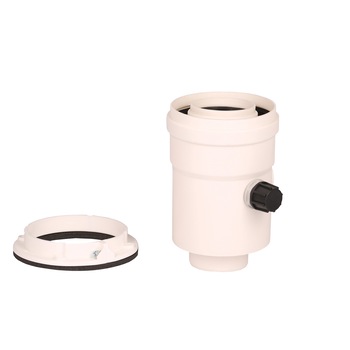 Plecare verticala kit evacuare centrala termica in condensare, ATI, diametru interior 60 mm, diametru exterior 100mm, PP/PP, tip 7 Plecare verticala kit evacuare centrala termica in condensare, ATI, diametru interior 60 mm, diametru exterior 100mm, PP/PP, tip 7