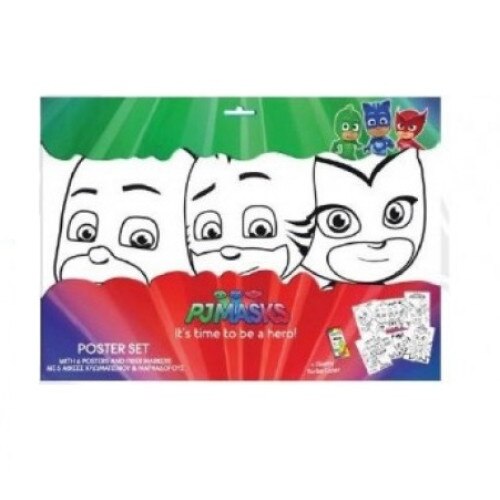 Set de colorat PJ Masks