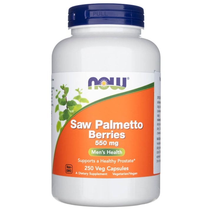 Now Foods Saw Palmetto Berries 550 mg - 250 capsule