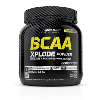 Pudra energizanta Olimp BCAA Xplode 500g, Aroma de portocale Pudra energizanta Olimp BCAA Xplode 500g, Aroma de portocale