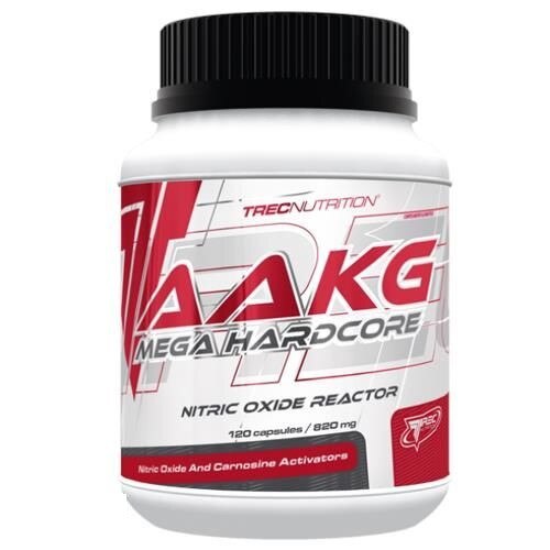 Suplimente nutritive AAKG Mega Hardcore, 120 capsule/ 820 mg