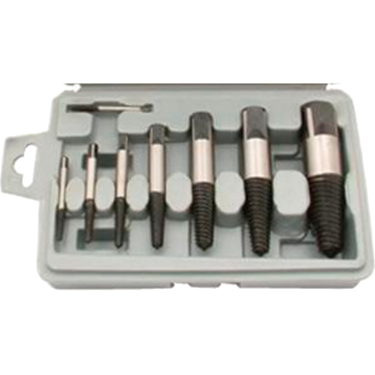 Set de extractoare pentru suruburi rupte, 8 piese