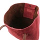 Geanta de umar shopper Tuscany Leather din piele rosie