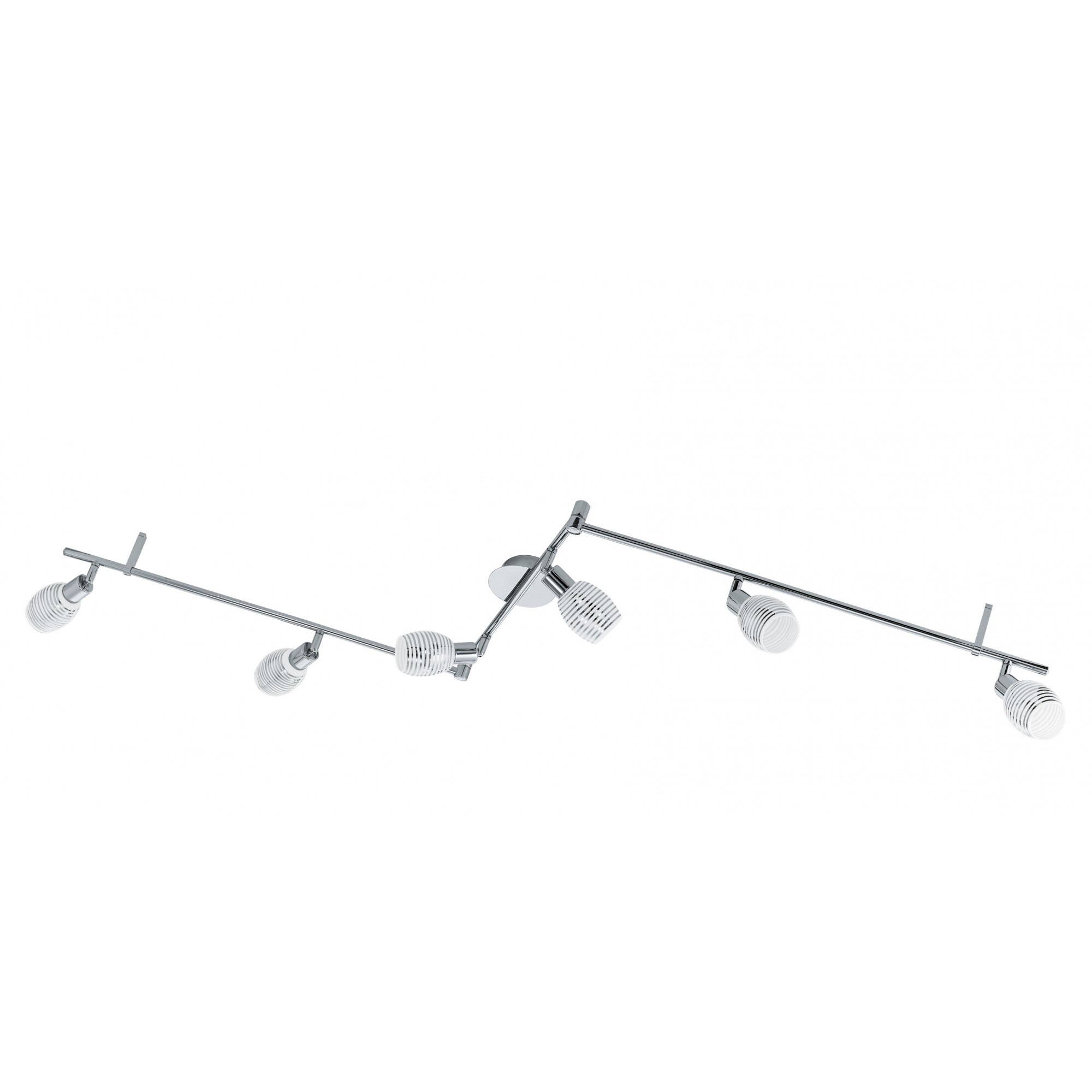 Spot Eglo Nabao, G9, 6x33W, sticla/crom