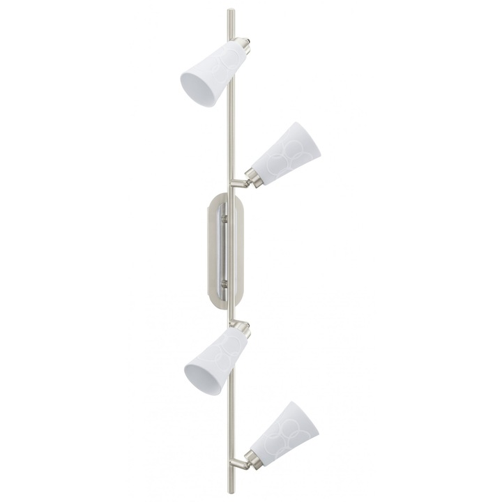 Plafoniera Eglo Caramella, 4x40W, nichel mat