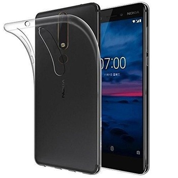 Husa Nokia 6 (2018) / Nokia 6.1 Silicon TPU extra slim 0.5 mm - transparent Husa Nokia 6 (2018) / Nokia 6.1 Silicon TPU extra slim 0.5 mm - transparent