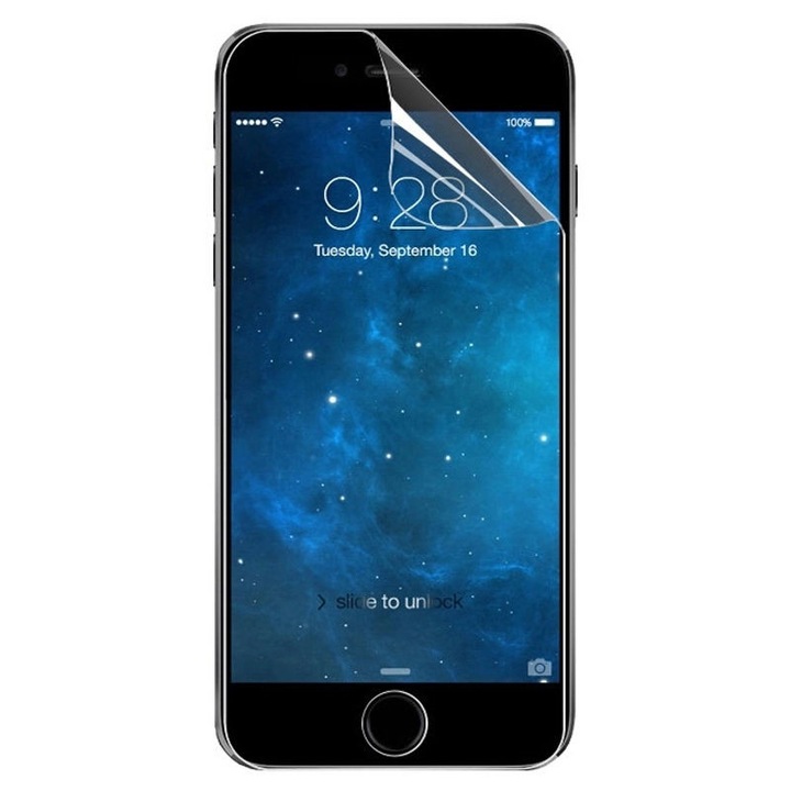 EXCLUSIV védőfólia készlet, iPhone 7 / 8, műanyag, előre és hátulra, átlátszó