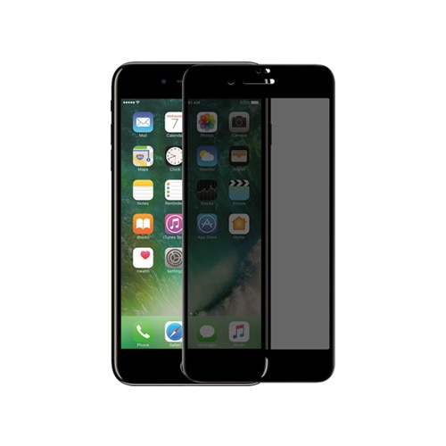 Folie de protectie tempered glass iPhone 7 Plus / iPhone 8 Plus Nillkin 3D AP+ MAX Negru Privacy