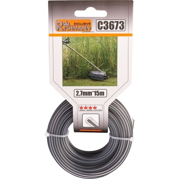 Fir rezerva cositoare, trimmer, DUO, 2.7 mm x 15 m, Richmann Exclusive Fir rezerva cositoare, trimmer, DUO, 2.7 mm x 15 m, Richmann Exclusive